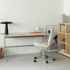 Kip Desk Grey Steel