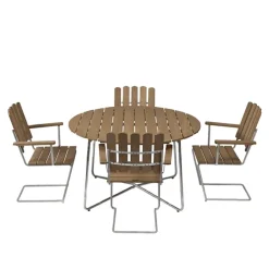 Klassikerserien - 9A Table & 4 stk A2 Lenestoler Oljet eik