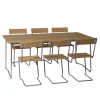Klassisk spisestuesett B31 bord og 6 stoler 1