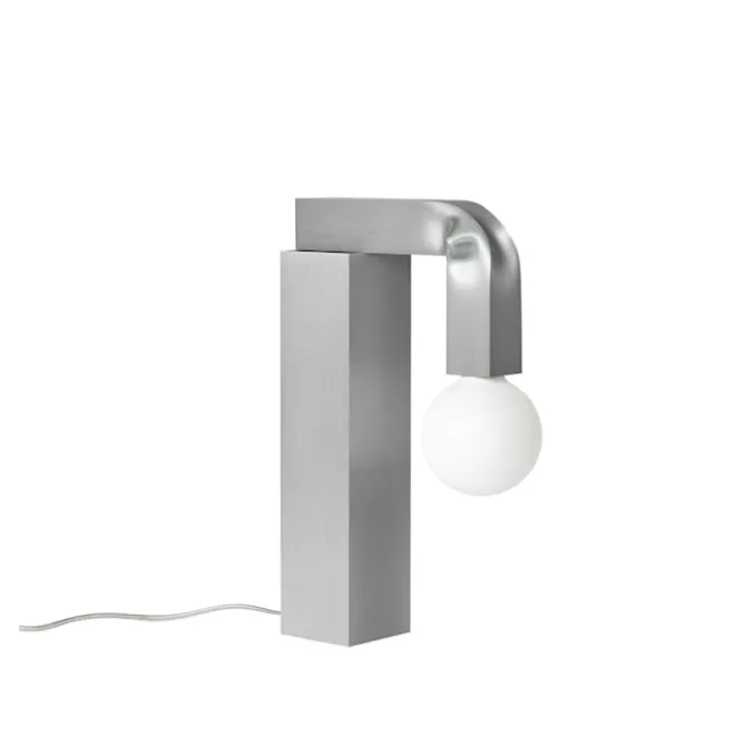 Knuckle Table Lamp - Brushed Aluminum