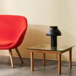 Kofi salongbord 60 x 60 cm Black Oak