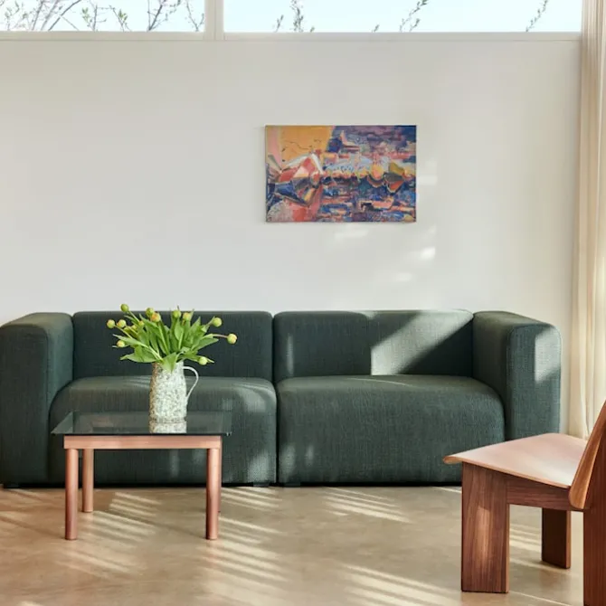 Kofi salongbord 60 x 60 cm Walnut