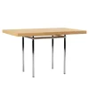 LC12 La Roche bord Chrome Steel Base 120 X 80 cm