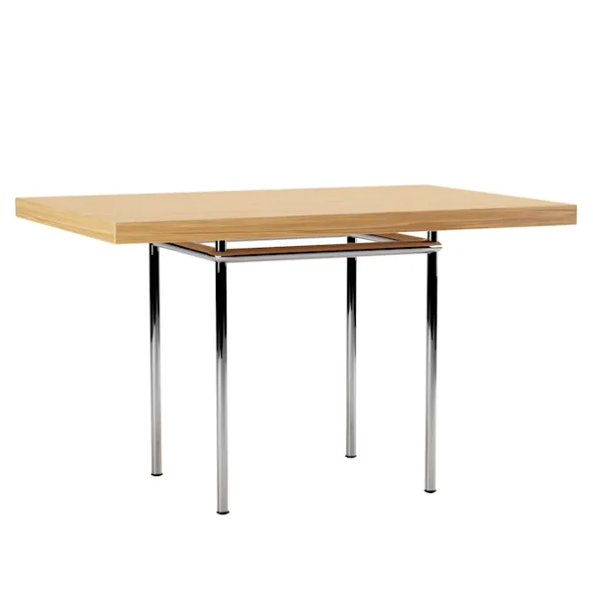 LC12 La Roche bord Chrome Steel Base 120 X 80 cm
