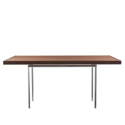 LC12 La Roche bord Chrome Steel Base 120 X 80 cm