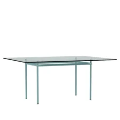 LC12 La Roche bord Light Blue Enamel 160 X 120 cm