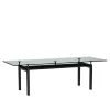LC6 table tube d'avion Clear Glass 225 X 85 cm
