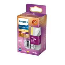 LED Classic 3,2W E27 P45 CL