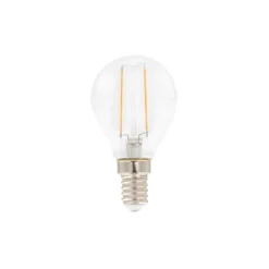 LED-sokkelglødelampe med glødetråd E14