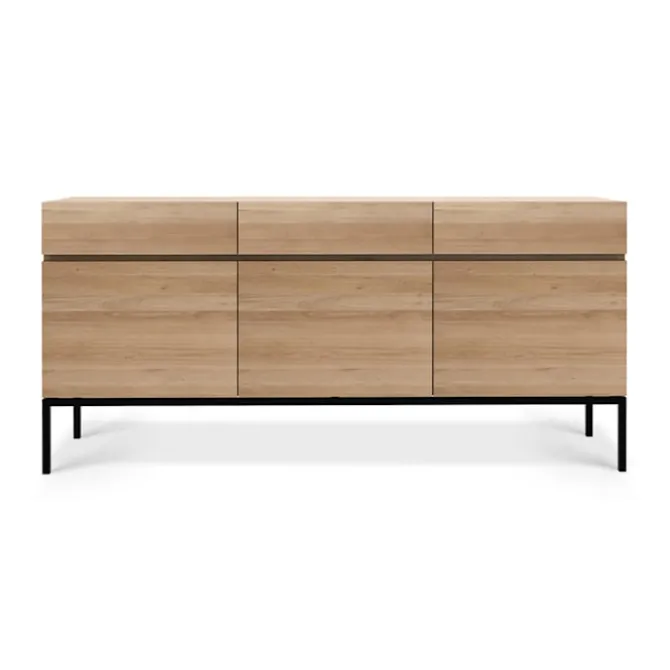 Ligna Sideboard Black Metal Legs