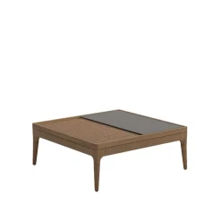 Lima Coffee Table with Glass Table Top