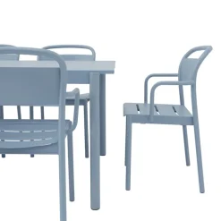 Linear Steel Armchair