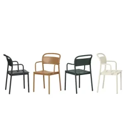 Linear Steel Armchair