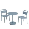 Linear Steel Café Table Ø 70 h