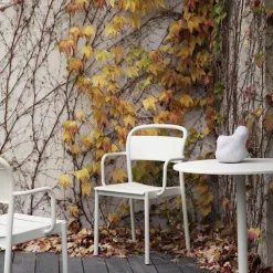 Linear Steel Café Table Ø 70 h