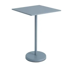 Linear Steel Café Table 70 x 70 h