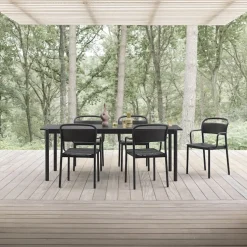 Linear Steel Table 200 cm