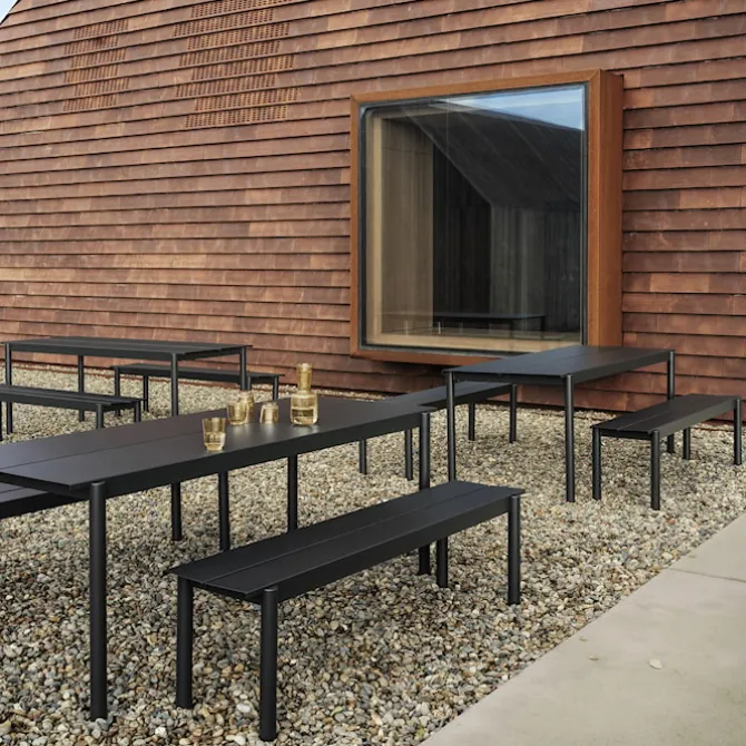 Linear Steel Table 200 cm
