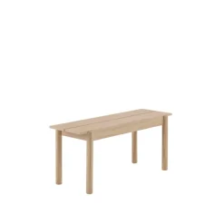 Linear Wooden Bench