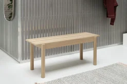 Linear Wooden Bench
