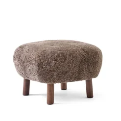 Little Petra Pouf Walnut