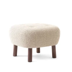 Little Petra Pouf Walnut