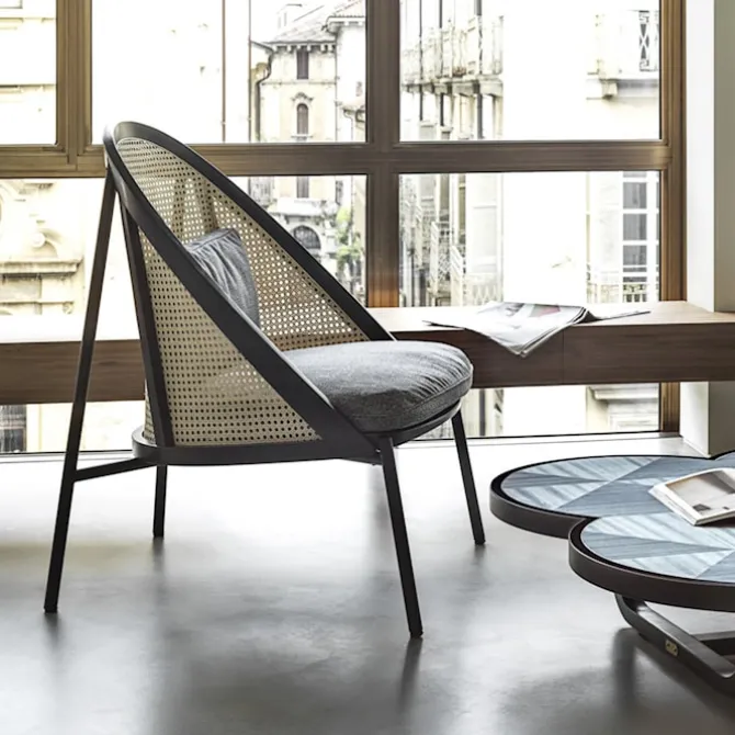 Loie - Woven Cane Seat