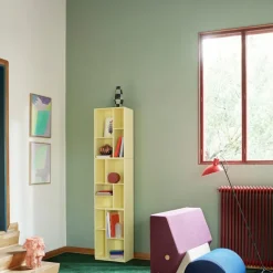 Loom Slim Bookcase - Plinth H7 cm