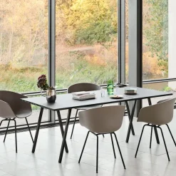 Loop Stand bord med forsterkningstopp 200 cm