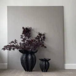 Lotus Vase - Coffee