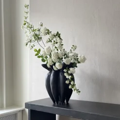 Lotus Vase - Coffee