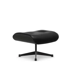 Lounge fotskammel Black