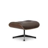 Lounge fotskammel Black Pigmented Walnut Polished/Black