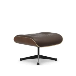 Lounge fotskammel Black Pigmented Walnut Polished/Black