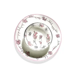 Low Bowl S Fiore Rosa - Set of 2