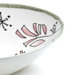 Low Bowl S Fiore Rosa - Set of 2