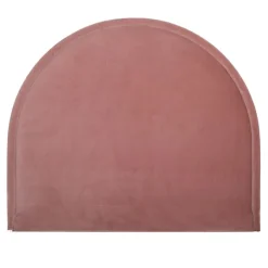 Luna Sengegavl Fløyel Rosa