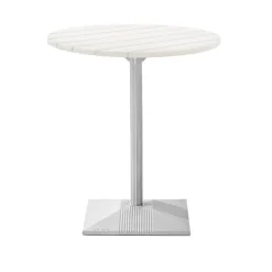 Lund Bord Stor Fot Hvitlakkert Furu
