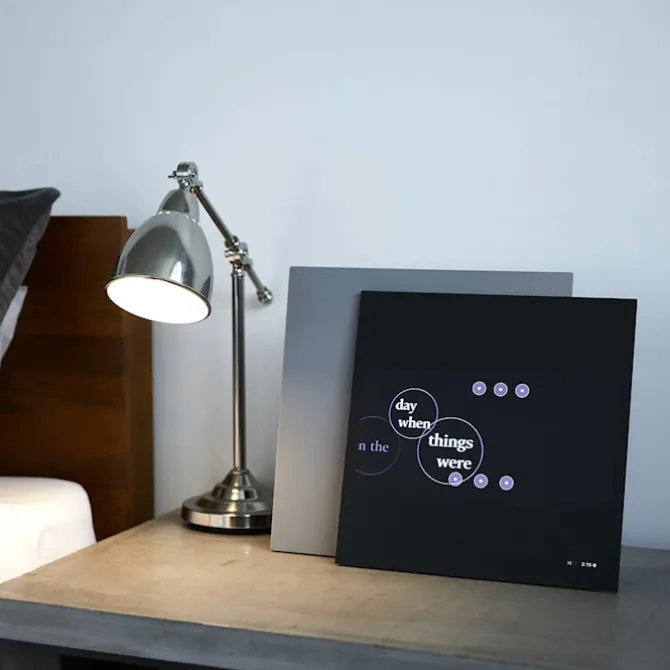 Lyric Speaker Canvas