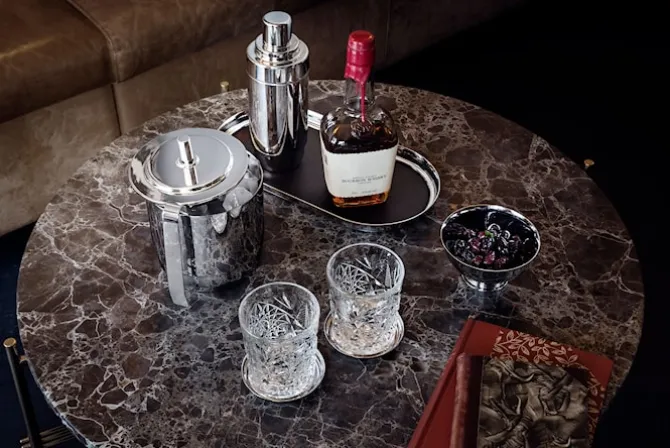 Manhattan Ice Bucket & Tong