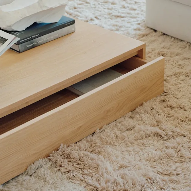 Mass Coffee Table Wide Drawer