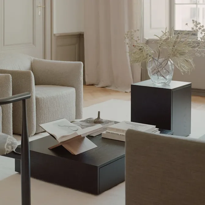Mass Coffee Table Wide Drawer