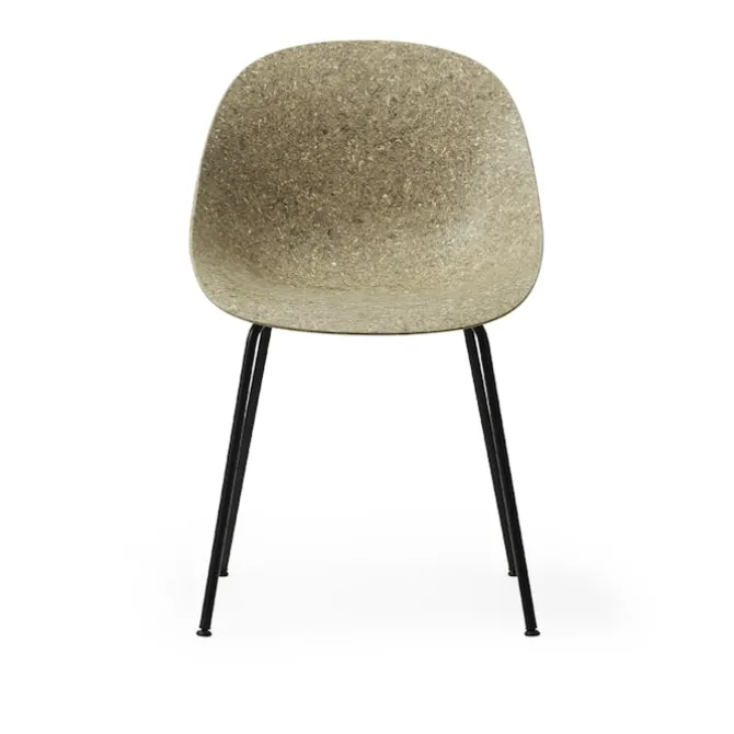 Mat Chair Black Steel
