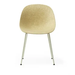 Mat Chair Cream Steel