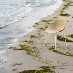Mat Chair Cream Steel