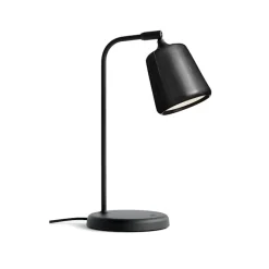 Material Table Lamp - Black Marble