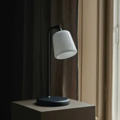 Materiale Bordlampe / Opalt glass