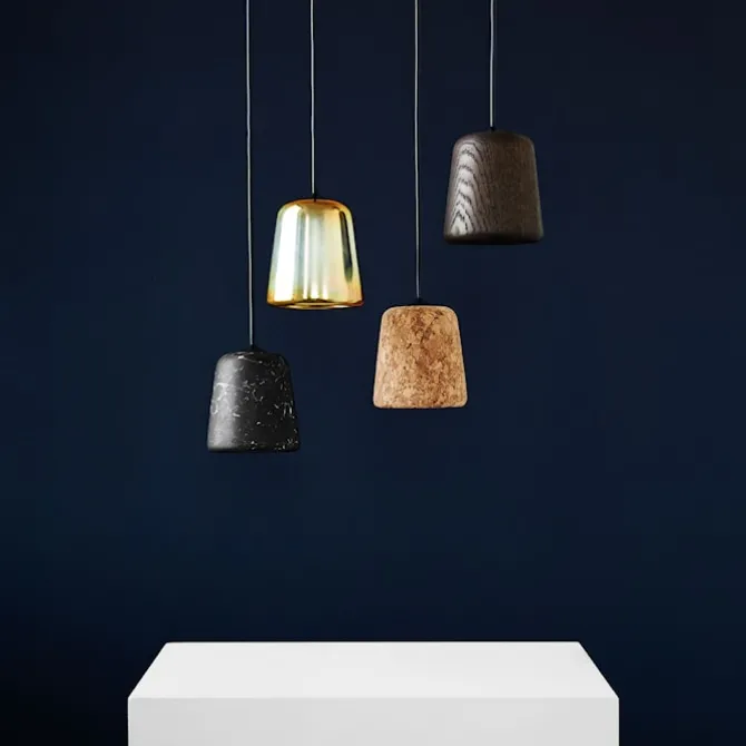 Materiale pendel svart kabel