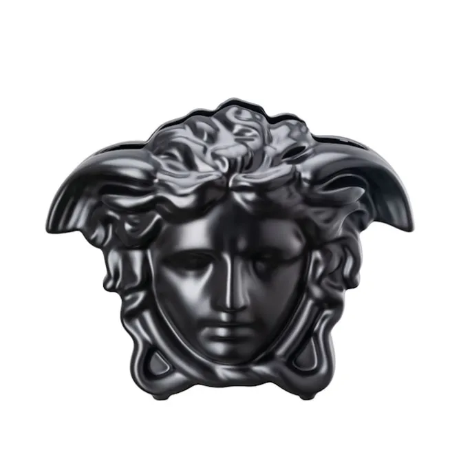 Medusa Grande Black Vase
