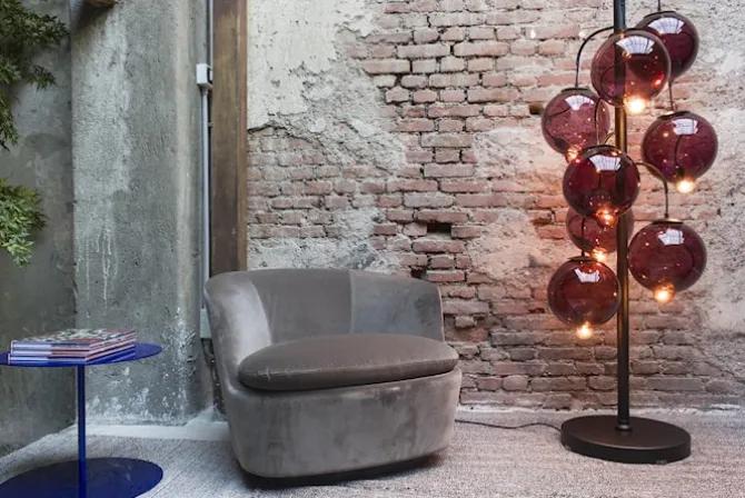 Meltdown Floorlamp - 8 Diffusers